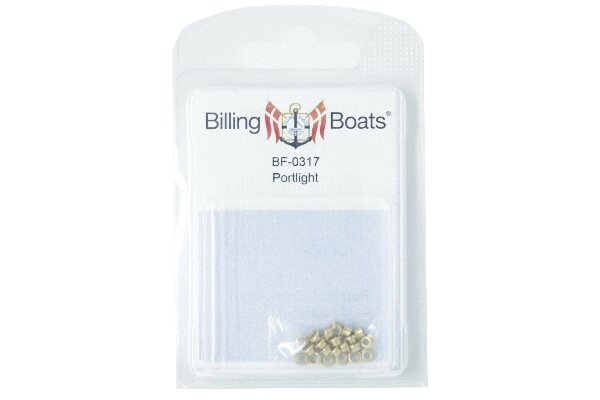 Port Light, Brass 4 mm (20)